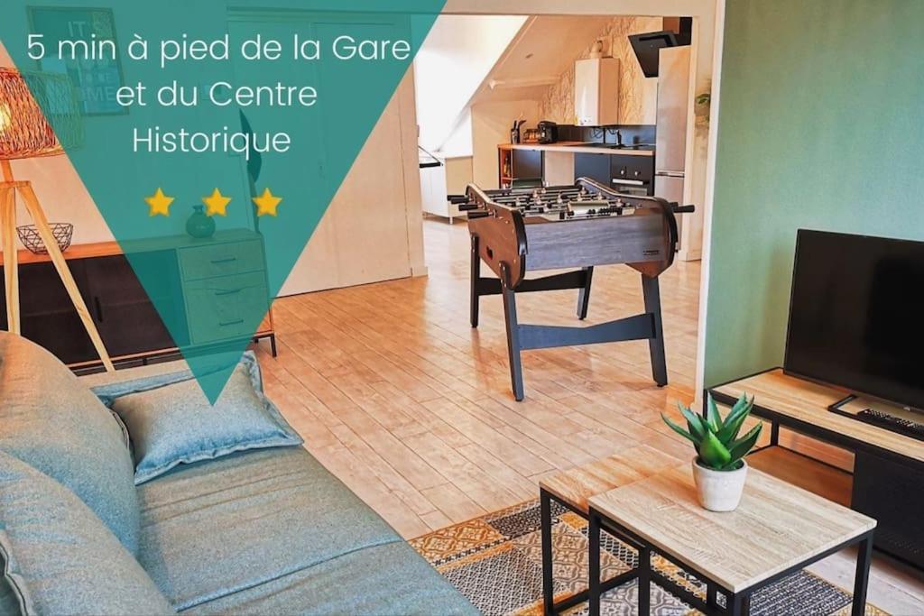 Le Convivial F - Tout Equipe - Centre-Ville Gare Montluçon Eksteriør billede